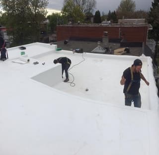 Installation de toiture